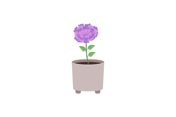 Beauty Flowerpot Decorative: A Creative Asset for Designers
