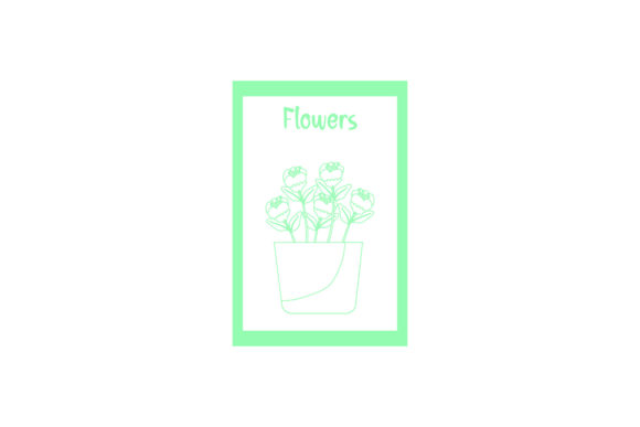 Beauty Flowers Card Decorative: Floral Elegance for Modern Design