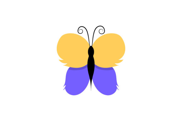 Butterfly Cute Decorative: Versatile Vector Graphics for Your Projects