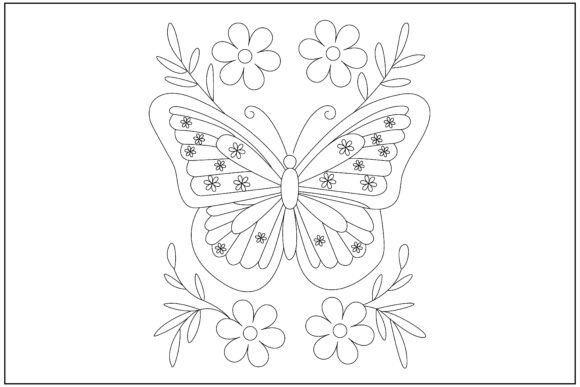Decorative Butterfly Floral Line Art: A Designer's Guide to Elegant Versatility