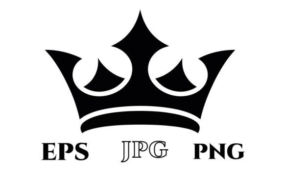 Decorative Crown EPS for Cricut Use: Royal Design Assets