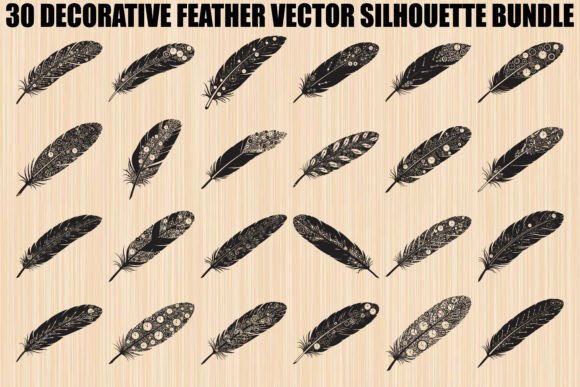 Decorative Feather Bundle: Elevate Your Creative Projects