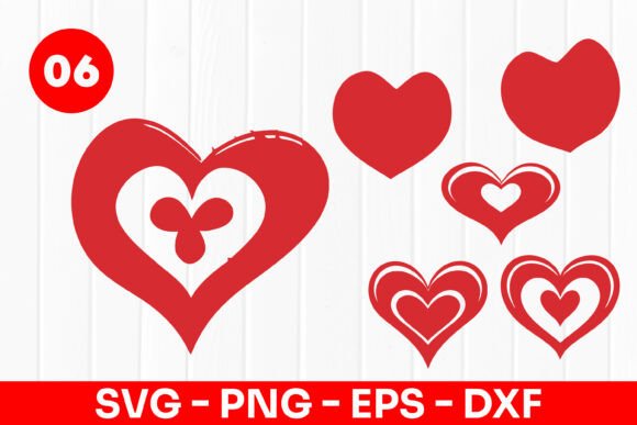 Decorative Heart Love Symbol SVG PNG for Designers