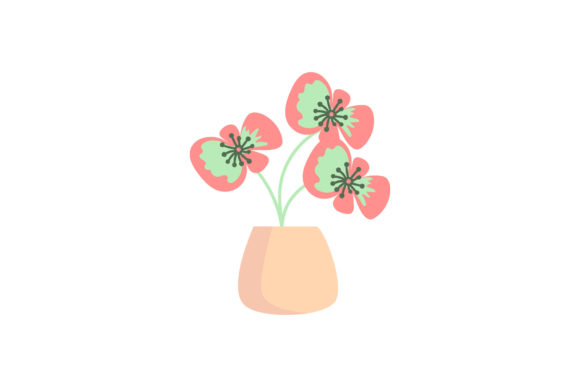 Flowers Houseplant Decorative: Infusing Organic Elegance into Your Designs