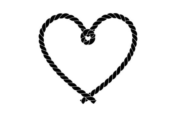 Heart-shaped Rope Knot with Decorative B: A Modern Symbol
