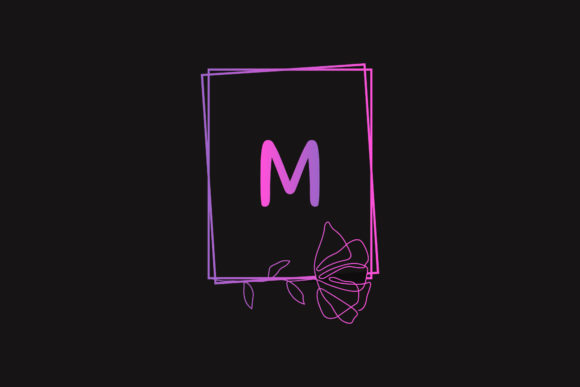 Monogram Typeset Beauty Decorative: Your Design Toolkit